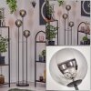 Gastor Lámpara de pie Negro, 3 luces