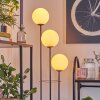 Gastor Lámpara de pie Negro, 3 luces