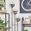 Gastor Lámpara de pie 30 cm Madera clara, Negro, 3 luces