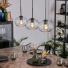 Apedo Lámparas suspendidas, Luminarias esféricas, Lámparas colgantes Transparente, 3 luces