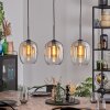 Apedo Lámparas suspendidas, Lámparas colgantes Colores ámbar, Transparente, 3 luces