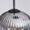 Koyoto Lámparas suspendidas, Luminarias esféricas, Lámparas colgantes Negro, 3 luces
