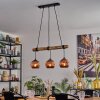 Ripoll Lámparas suspendidas, Luminarias esféricas, Lámparas colgantes Crudo, Negro, 3 luces