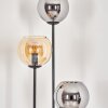 Koyoto Lámpara de pie Negro, 3 luces