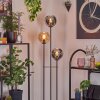 Koyoto Lámpara de pie Negro, 3 luces