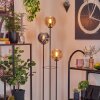 Koyoto Lámpara de pie Negro, 3 luces