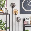 Gastor Lámpara de pie Negro, 3 luces