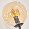 Gastor Lámpara de pie Negro, 3 luces