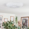 Cyran Plafones LED Blanca, 1 luz, Mando a distancia