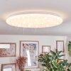 Junor Plafones LED Blanca, 1 luz, Mando a distancia