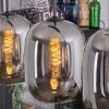 Apedo Lámparas suspendidas, Lámparas colgantes Ahumado, 3 luces