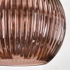 Koyoto Lámparas suspendidas, Luminarias esféricas, Lámparas colgantes Negro, 3 luces