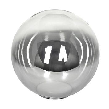 Pantalla de cristal  Gastor Vidrio de recambio 25 cm Transparente, Ahumado