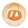 Pantalla de lámpara de cristal  Gastor Vidrio de recambio, Pieza de repuesto 30 cm Colores ámbar