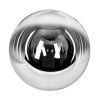 Pantalla de cristal  Gastor Vidrio de recambio, Pieza de repuesto 30 cm Cromo, Transparente, Ahumado