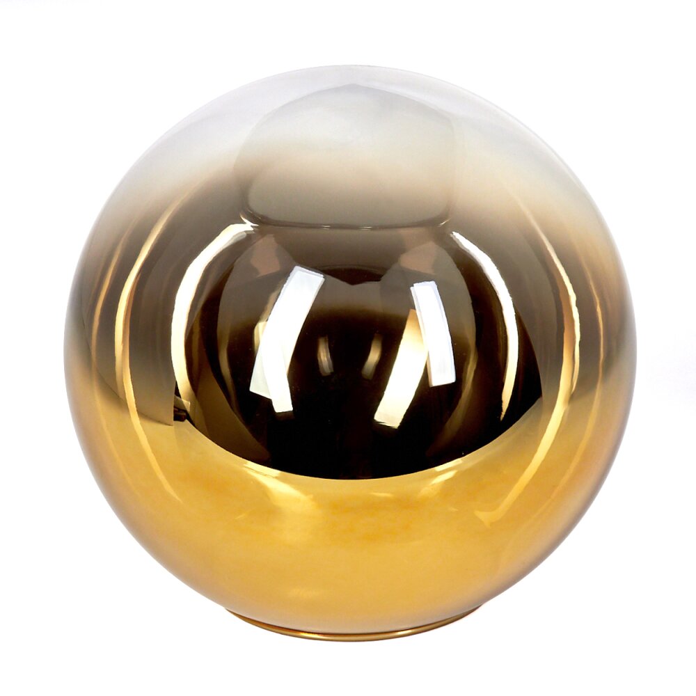 Pantalla de lámpara de cristal Gastor Vidrio de recambio, Pieza de repuesto 20 cm dorado, Transparente main product photo