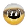 Pantalla de lámpara de cristal  Gastor Vidrio de recambio 30 cm dorado, Transparente