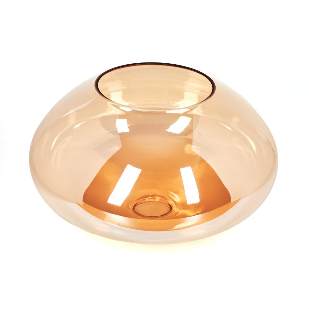 Pantalla de lámpara de cristal Mertola Vidrio de recambio Colores ámbar main product photo