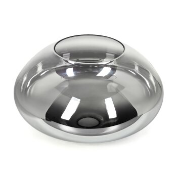 Pantalla de lámpara de cristal Mertola Vidrio de recambio, Pieza de repuesto Transparente, Ahumado Pantalla de lámpara de cristal Mertola Vidrio de recambio, Pieza de repuesto Transparente, Ahumado