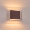 Paranhas Aplique de exterior, Lámpara de baño, Lámpara Up & Down, Apliques Color óxido, 1 luz
