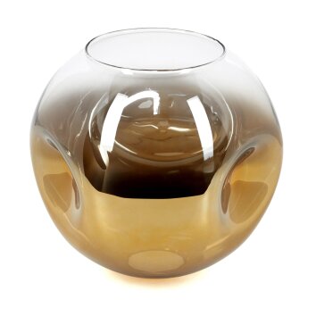 Pantalla de cristal  Ripoll Vidrio de recambio dorado, Transparente