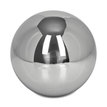 Pantalla de cristal  Bernado Vidrio de recambio Cromo, Ahumado
