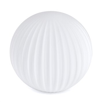 Pantalla de lámpara de cristal  Remaisnil Vidrio de recambio Blanca