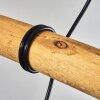 Seegaard Lámpara Colgante Madera clara, Negro, 4 luces