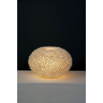 Holländer SIRENA BIANCO Lámpara de mesa Blanca, 1 luz
