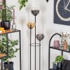 Gastor Lámpara de pie 30 cm Negro, 3 luces