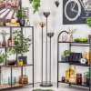 Gastor Lámpara de pie 30 cm Negro, 3 luces