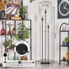 Gastor Lámpara de pie 30 cm Negro, 3 luces