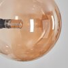 Chehalis Luminarias esféricas, Apliques Colores ámbar, Ahumado, 3 luces