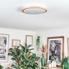 Nogueira Plafones, Panel LED Crudo, Blanca, 1 luz