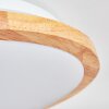 Nogueira Plafones, Panel LED Crudo, Blanca, 1 luz