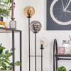 Gastor Lámpara de pie 30 cm Negro, 3 luces