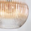 Koyoto Lámparas suspendidas, Luminarias esféricas, Lámparas colgantes, Lámpara colgante de clúster Negro, 3 luces