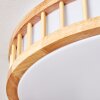 Amarelos Plafones, Panel LED Blanca, 1 luz, Mando a distancia