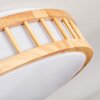 Amarelos Plafones, Panel LED Blanca, 1 luz, Mando a distancia