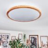 Nogueira Plafones, Panel LED Blanca, 1 luz, Mando a distancia