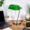 Tremoceira lámpara de banqueros, Lámparas de escritorio, Lámparas de mesa Latón antiguo, 1 luz