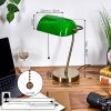Tremoceira lámpara de banqueros, Lámparas de escritorio, Lámparas de mesa Latón antiguo, 1 luz