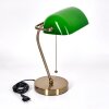 Tremoceira lámpara de banqueros, Lámparas de escritorio, Lámparas de mesa Latón antiguo, 1 luz
