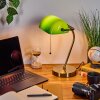 Tremoceira lámpara de banqueros, Lámparas de escritorio, Lámparas de mesa Latón antiguo, 1 luz