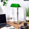 Ragaz lámpara de banqueros, Lámparas de escritorio, Lámparas de mesa Latón antiguo, 1 luz