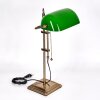 Ragaz lámpara de banqueros, Lámparas de escritorio, Lámparas de mesa Latón antiguo, 1 luz