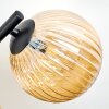 Chehalis Plafones, Luminarias esféricas Colores ámbar, 3 luces