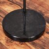 Baloca Lámpara de pie Cromo, Negro, 1 luz
