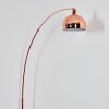 Baloca Lámpara de pie Cobre, Negro, 1 luz
