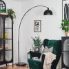 Baloca Lámpara de pie Negro, 1 luz